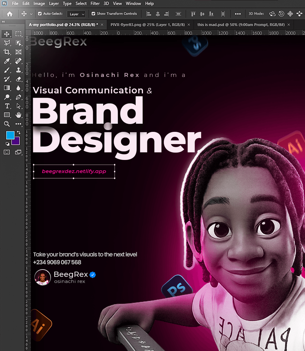 Visual Communication Mockup
